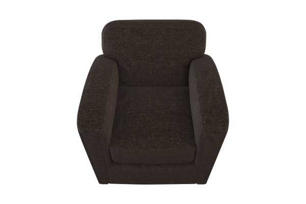 Moss Home Coco Chair: Timeless Club Chair Redefined For Modern Comfort And Stylish Living Spaces Espresso 100% Polyester Coco-cha-33-shoesp