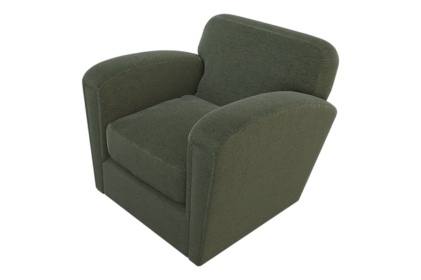 Moss Home Coco Chair - Timeless Club Chair Redefined For Modern Comfort And Stylish Living Spaces Forest 100% Polyester Coco-cha-33-stufor