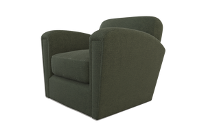 Moss Home Coco Chair - Timeless Club Chair Redefined For Modern Comfort And Stylish Living Spaces Forest 100% Polyester Coco-cha-33-stufor