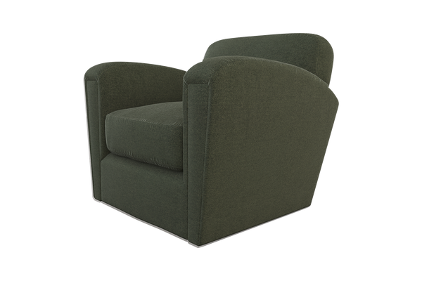 Moss Home Coco Chair - Timeless Club Chair Redefined For Modern Comfort And Stylish Living Spaces Forest 100% Polyester Coco-cha-33-stufor