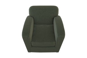 Moss Home Coco Chair - Timeless Club Chair Redefined For Modern Comfort And Stylish Living Spaces Forest 100% Polyester Coco-cha-33-stufor