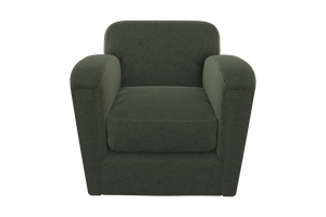Moss Home Coco Chair - Timeless Club Chair Redefined For Modern Comfort And Stylish Living Spaces Forest 100% Polyester Coco-cha-33-stufor