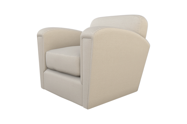 Moss Home Coco Chair - Timeless Club Chair Redefined For Modern Comfort And Stylish Living Spaces Ivory 100% Polyester Coco-cha-33-stuivo