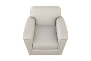 Moss Home Coco Chair - Timeless Club Chair Redefined For Modern Comfort And Stylish Living Spaces Ivory 100% Polyester Coco-cha-33-stuivo