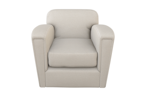 Moss Home Coco Chair - Timeless Club Chair Redefined For Modern Comfort And Stylish Living Spaces Ivory 100% Polyester Coco-cha-33-stuivo
