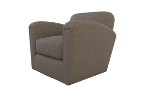 Moss Home Coco Chair - Timeless Club Chair Redefined For Modern Comfort And Stylish Living Spaces Mushroom 100% Polyester Coco-cha-33-stumus
