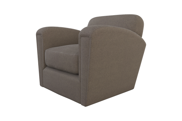 Moss Home Coco Chair - Timeless Club Chair Redefined For Modern Comfort And Stylish Living Spaces Mushroom 100% Polyester Coco-cha-33-stumus