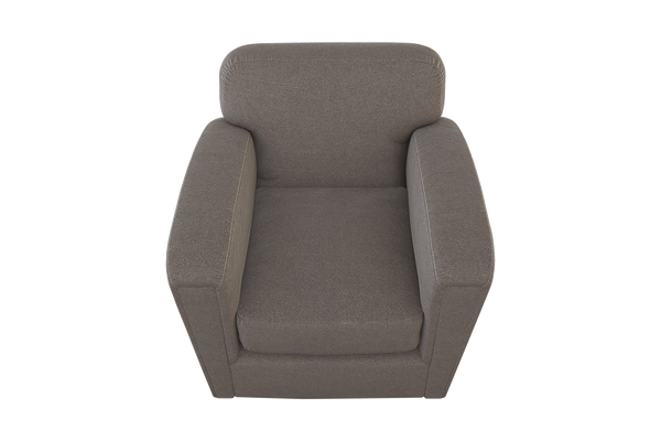 Moss Home Coco Chair - Timeless Club Chair Redefined For Modern Comfort And Stylish Living Spaces Mushroom 100% Polyester Coco-cha-33-stumus