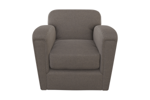 Moss Home Coco Chair - Timeless Club Chair Redefined For Modern Comfort And Stylish Living Spaces Mushroom 100% Polyester Coco-cha-33-stumus