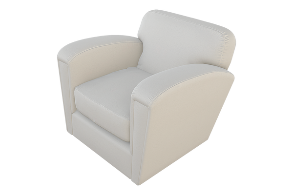 Moss Home Coco Chair - Timeless Club Chair Redefined For Modern Comfort And Stylish Living Spaces Snow 100% Polyester Coco-cha-33-stusno