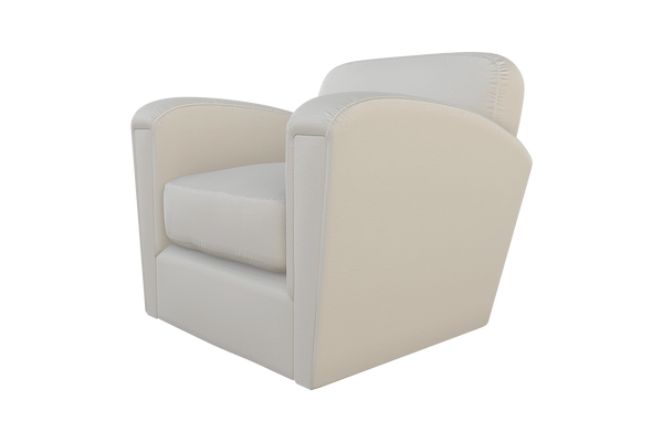 Moss Home Coco Chair - Timeless Club Chair Redefined For Modern Comfort And Stylish Living Spaces Snow 100% Polyester Coco-cha-33-stusno