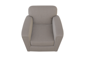 Moss Home Coco Chair - Timeless Club Chair Redefined For Modern Comfort And Stylish Living Spaces Stone 100% Polyester Coco-cha-33-stusto