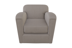 Moss Home Coco Chair - Timeless Club Chair Redefined For Modern Comfort And Stylish Living Spaces Stone 100% Polyester Coco-cha-33-stusto