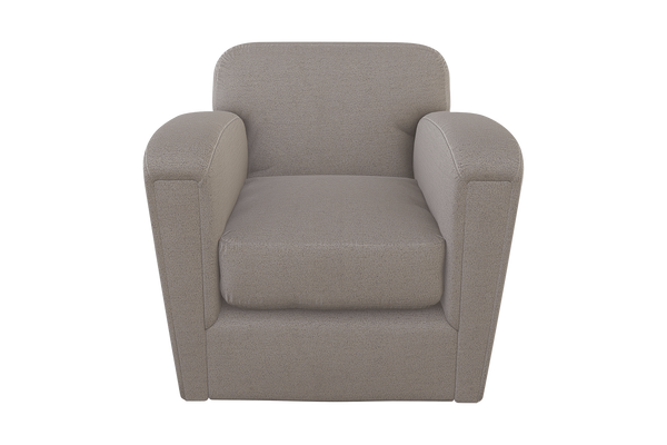 Moss Home Coco Chair - Timeless Club Chair Redefined For Modern Comfort And Stylish Living Spaces Stone 100% Polyester Coco-cha-33-stusto