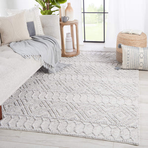 Jaipur Living Jaipur Living Ismene Handwoven Boucle Trellis Pet Yarn Indoor Outdoor Accent Rug 4'X6' RUG150113