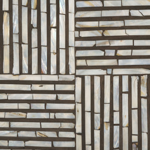 Safavieh Hamza Rectangle Coffee Table – Elegant Black With Unique Mother Of Pearl Inlays For Sophisticated Style Multi ,Black Mdf Solid Wood ,Mop Cof1805a