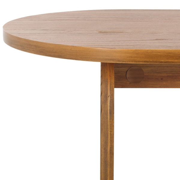 Safavieh Syura Elegant Ribbed Coffee Table - Sculptural Design With Curved Top And Flared Legs For Modern Living Natural COF2100A