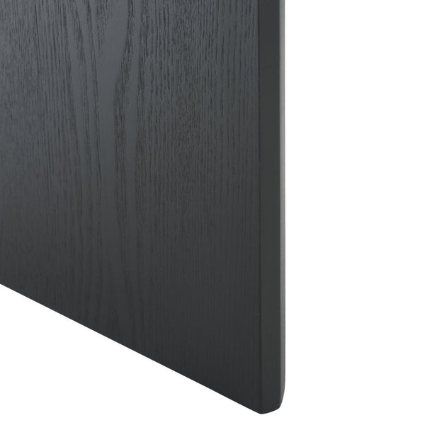 Safavieh Syura Elegant Ribbed Coffee Table - Sculptural Design With Curved Top And Flared Legs For Modern Living Black COF2100B