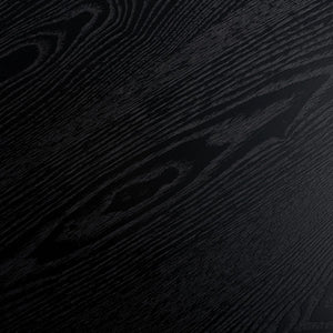 Safavieh Danez Cane Coffee Table Black / Natural 42" x 42" x 18"