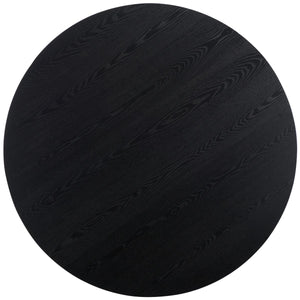 Safavieh Danez Cane Coffee Table Black / Natural 42" x 42" x 18"