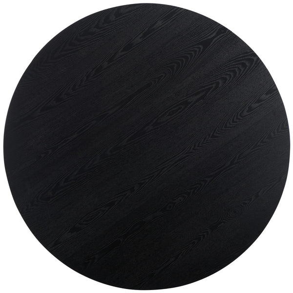 Safavieh Danez Cane Coffee Table Black / Natural 42" x 42" x 18"