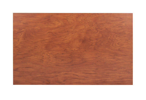 Safavieh Pine Two Drawer Coffee Table - Mid-Century Modern Design With Ample Storage For Stylish Living Rooms Natural/Gold Iron COF2238A