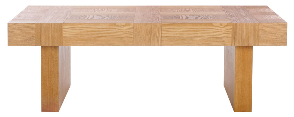 Safavieh Habana Coffee Table - Rustic Elegance With Spacious Surface For Modern Living Room Decor And Functionality Natural COF2300A