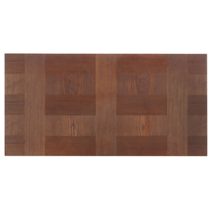 Safavieh Habana Coffee Table - Elevate Your Living Room With Rustic Charm, Style, And Spacious Functionality Walnut Wood Cof2300b