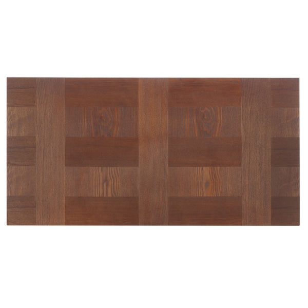 Safavieh Habana Coffee Table - Elevate Your Living Room With Rustic Charm, Style, And Spacious Functionality Walnut Wood Cof2300b