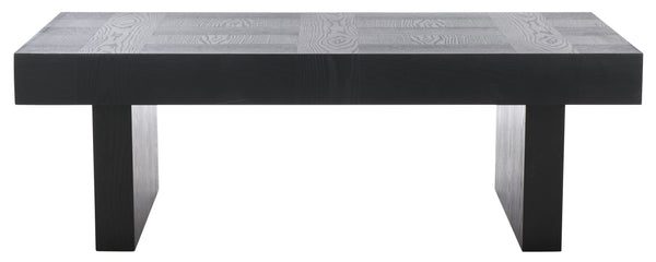 Safavieh Habana Coffee Table - Elegant Black Wood Centerpiece For Stylish Living Rooms & Durable Design Black Wood Cof2300c