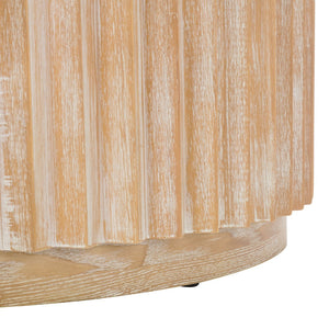 Safavieh Kanpun Coffee Table - Elegant Bleached White Wood Design For Timeless Home Décor & Style Bleached White Wood Cof2301a