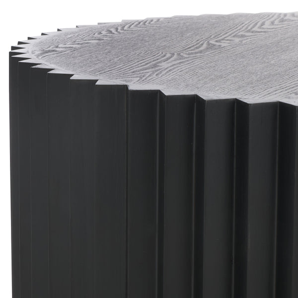 Safavieh Kanpun Coffee Table - Elegant Black Wood Design For Modern Living Spaces, Timeless Style & Durability Black Wood Cof2301b