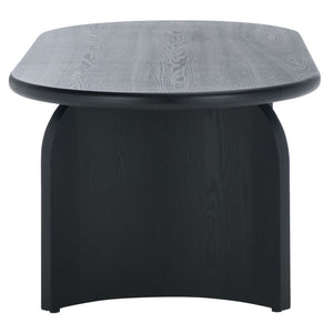 Safavieh Chakun Coffee Table - Elegant Wood Design, Durable Craftsmanship, Perfect For Stylish Living Spaces Black Wood Cof2302b