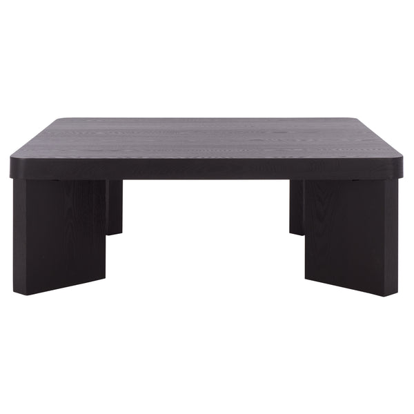 Safavieh Camino Coffee Table - Elegant Walnut Finish, Timeless Design & Functional Style For Your Living Room Black Wood Cof2303b