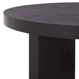 Safavieh Caminun Coffee Table - Stylish Walnut Centerpiece For Timeless Elegance And Durability In Living Rooms Black Wood Cof2304b