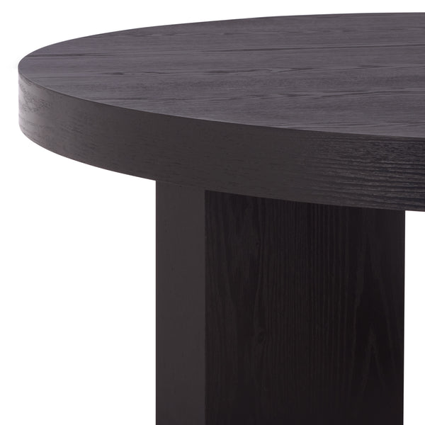 Safavieh Caminun Coffee Table - Stylish Walnut Centerpiece For Timeless Elegance And Durability In Living Rooms Black Wood Cof2304b