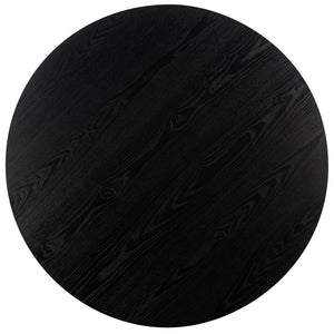 Canino Round Coffee Table — Solid Wood 39.4" Diameter Low-Profile Centerpiece With Hand-Finished Grain Elegance