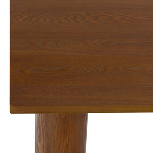 Aramin Solid Wood Coffee Table — 39.4" Square Midcentury Modern Design With Warm Finish, Durable Build