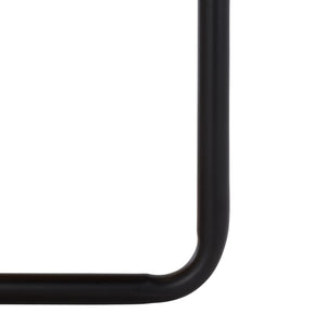 Safavieh Omaka 1 Shelf Coffee Table - Natural Elegance With Black Accents & Clear Glass For Stylish Living Spaces Natural ,Black Metal Cof2308a