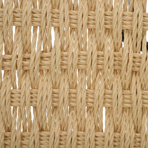 Safavieh Omaka 1 Shelf Coffee Table - Natural Elegance With Black Accents & Clear Glass For Stylish Living Spaces Natural ,Black Metal Cof2308a