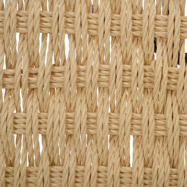 Safavieh Omaka 1 Shelf Coffee Table - Natural Elegance With Black Accents & Clear Glass For Stylish Living Spaces Natural ,Black Metal Cof2308a