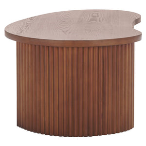 Safavieh Celane Coffee Table - Modern Wood Design For Stylish Living Rooms With Durable Construction & Stability Walnut Wood Cof2311b