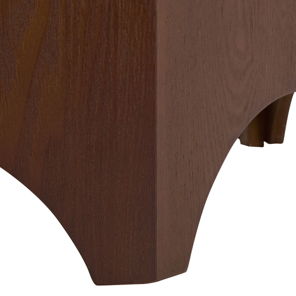 Safavieh Maraki Coffee Table - Elegant Walnut Centerpiece For Modern Homes, Stylish Design & Durable Quality Walnut Wood Cof2312a