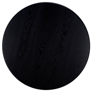 Safavieh Nomand Coffee Table - Walnut Wood & Rope Design For Elegant Living Room Decor And Timeless Style Black ,Natural Wood Cof2314b