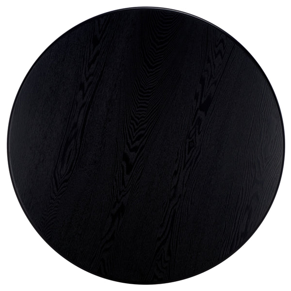 Safavieh Nomand Coffee Table - Walnut Wood & Rope Design For Elegant Living Room Decor And Timeless Style Black ,Natural Wood Cof2314b