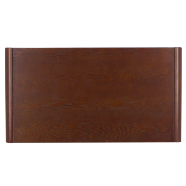 Safavieh Omara 2 Tier Side Table - Rustic Charm With Dual Storage, Perfect For Modern & Traditional Decor Walnut Wood Cof2315b