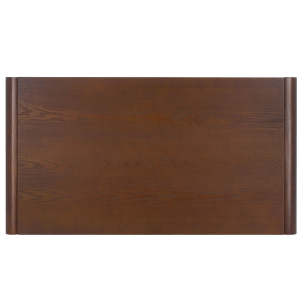 Safavieh Omara 2 Tier Coffee Table - Timeless Elegance And Functional Storage For Your Living Space Decor Walnut Wood Cof2316b