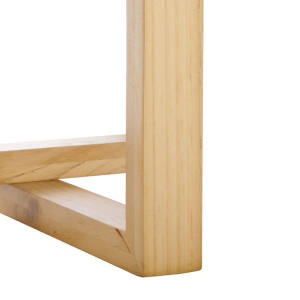 Safavieh Otaki Coffee Table - Rustic Pine Wood Design For Modern & Farmhouse Decor, Durable & Charming Style Natural Wood Cof2317a