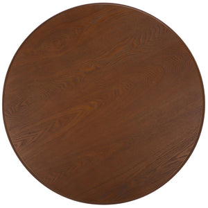 Safavieh Averny Round Coffee Table - Stylish Walnut Finish, Durable Design For Modern Living Rooms & Spaces COF2318A
