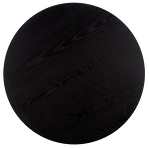 Safavieh Gaby Round Coffee Table - Sleek Black Minimalist Design For Modern Living Rooms, Durable & Stylish COF2319A
